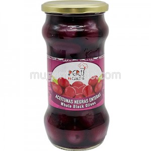 Aceituna Negra Entera 565g Peru Cheff