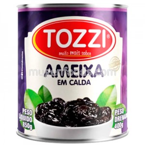 Ciruelas Enteras en Almíbar 850g Tozzi
