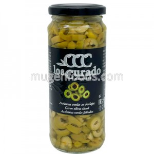 Aceituna Verde en Rodajas 350g Los Curado