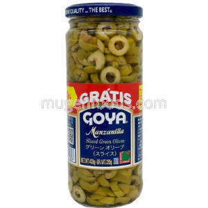 Aceituna Verde en Rodajas 433g Goya