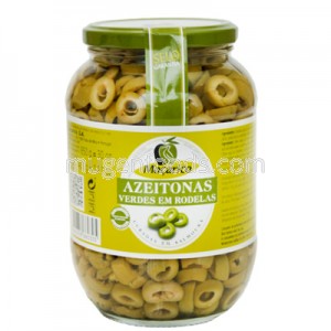 Aceituna Verde en Rodajas 800g Maçarico