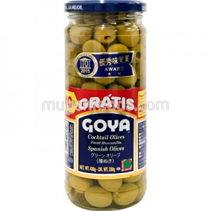 Aceituna Verde sin Hueso 430g Goya