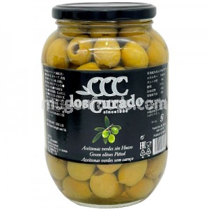 Aceituna Verde sin Hueso 840g Los Curado