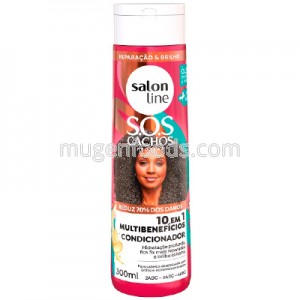 Acondicionador SOS Rizos 10 en 1 300ml Salon Line