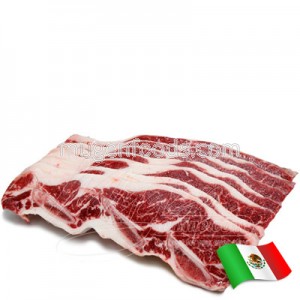 Costilla Mexicana ((con Hueso)) en Filete 1kg COD.81
