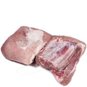 Costilla de Cerdo con Hueso Pieza en Bloque 750g ~ 1kg. Precio por kilo COD.175