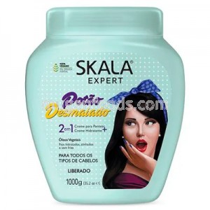 Crema para Peinar 2 en 1 + Pote Suave 1kg Skala