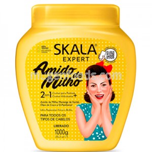 Crema para Peinar 2 en 1 + Almidón de Maíz 1kg Skala