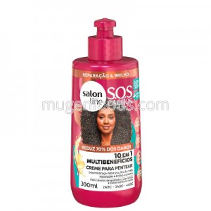 Crema para Peinar Rizos Poderosos 300ml Salon Line