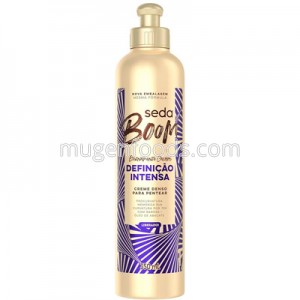 Crema para Peinar Definición Intensa 350ml Seda Boom