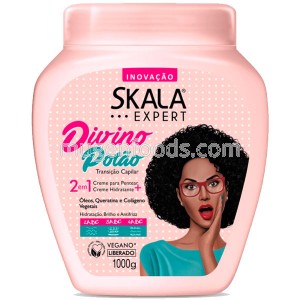 Crema para Peinar 2 en 1 Pote Divino 1kg Skala