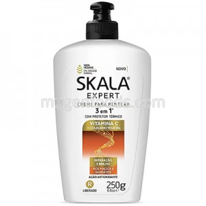 Crema para Peinar Vitamina C + Colágeno Vegano 250g Skala