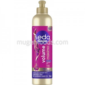 Crema para Peinar Volumen Máximo 350ml Seda Boom