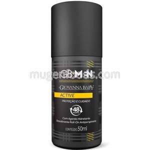 Desodorante Roll-On Men Active 50ml Giovanna Baby