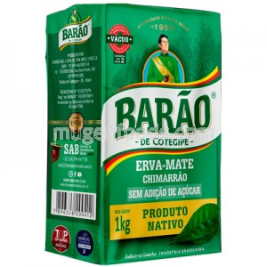 Yerba Mate Chimarrão 1Kg Barão de Cotegipe