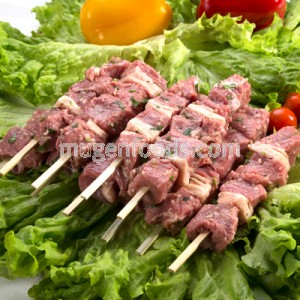 BROCHETA de Nalga Sazonada 1kg COD. 20