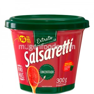 Extracto de Tomate Frasco 300g Salsaretti