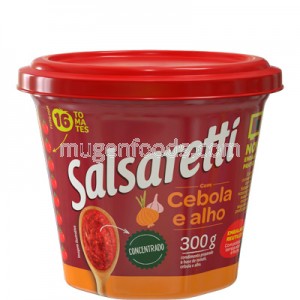 Extracto de Tomate Cebolla y Ajo Frasco 300g Salsaretti
