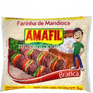 Harina de Yuca Blanca 1kg Amafil