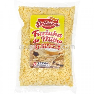 Harina de Maíz en Copos 400g Dellicious VENC.2025/05/31