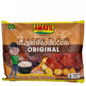 Farofa Tradicional de Yuca Lista 500g Amafil