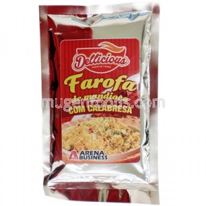 Farofa de Yuca con Chorizo Calabresa 250g Dellicious