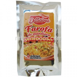 Farofa de Yuca con Chicharrón en Copos 250g Dellicious