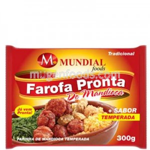 Farofa Lista de Yuca Sazonada 300g Mundial Foods