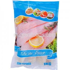 Filete de Pescado Basa (Bagre) 1kg Pangasius