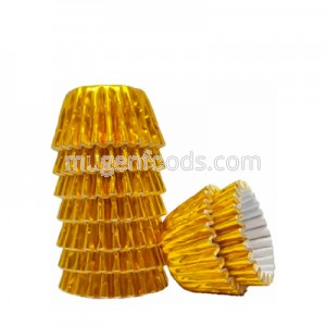 Pirotines Laminados Dorados N°5 100 un. Bax