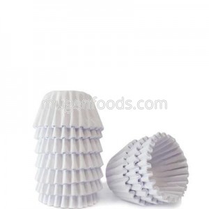 Pirotines de Papel Blancos N°5 200 un. Bax