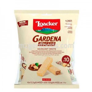 Gardena Fingers Hazelnut White 125g Loacker