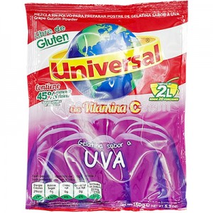 Gelatina de Uva 150g Universal