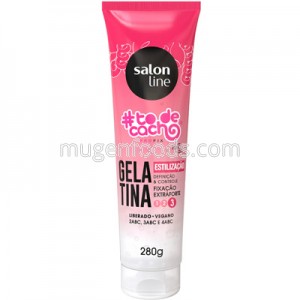 Gelatina Fijación Extra Fuerte 3 280g Salon Line