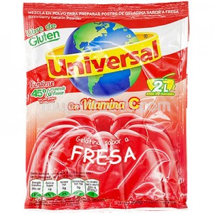 Gelatina de Fresa 130g Universal