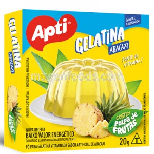 Gelatina Sabor Piña 20g Apti