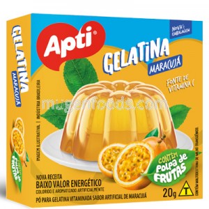 Gelatina de Maracuyá 20g Apti