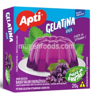 Gelatina Sabor Uva 20g Apti