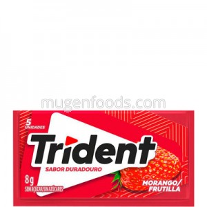 Chicle de Fresa 8g Trident