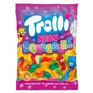 Goma Neon Squiggles 100g Trolli