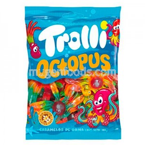 Gomitas Pulpo 100g Trolli