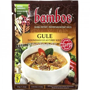 Gule Curry Soup 50g Bamboe