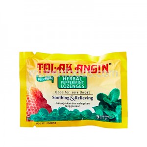Herbal Peppermint Lozenges 10g Tolak Angian