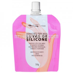 Hidratante para Manos Guante de Silicona 50g Max Love