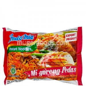 Instant Noodles Mi Goreng Pedas 80g Indo Mie