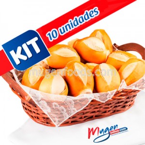 Kit Pan Francés - 80g 10 unidades