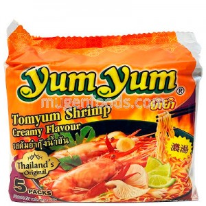 Lamen Tomyum Shrimp Creamy 5 x 70g Yum Yum