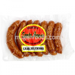Calabresa Ahumada Delgadita 200g Santo Amaro