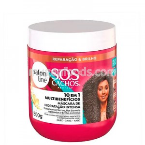 Máscara de Trat. SOS Rizos Poderosos 500g Salon Line