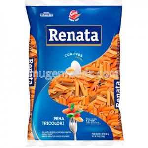 Fideo Penne Tricolor 500g Renata